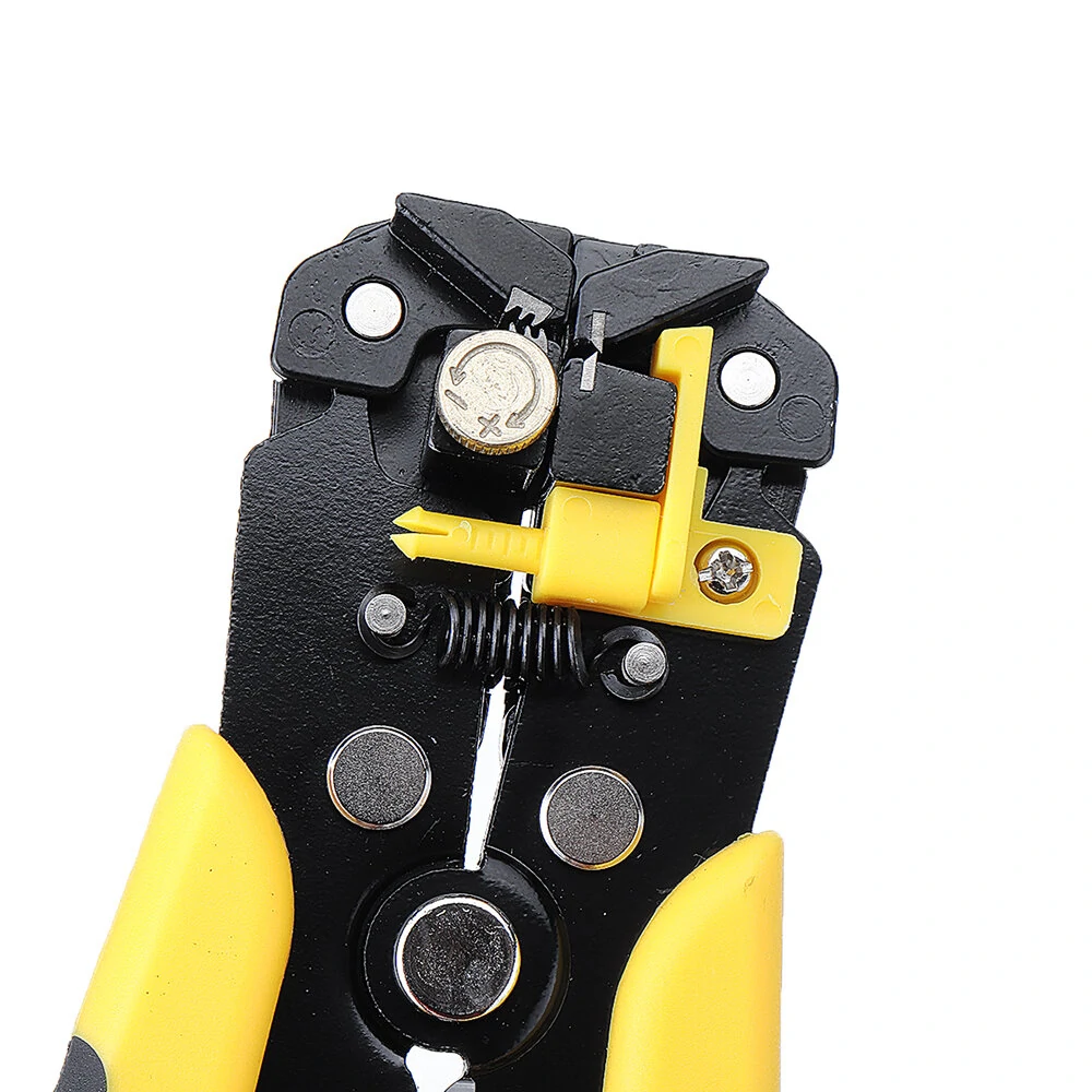 DANIU Automatic Wire Stripper Crimping Plier - Yellow Multifunctional Terminal Tool - Image 5