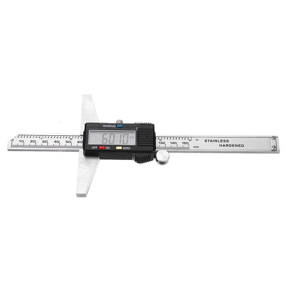 Drillpro Digital Depth Vernier Caliper | 0-150mm Stainless Steel LCD Measuring Tool - Image 3