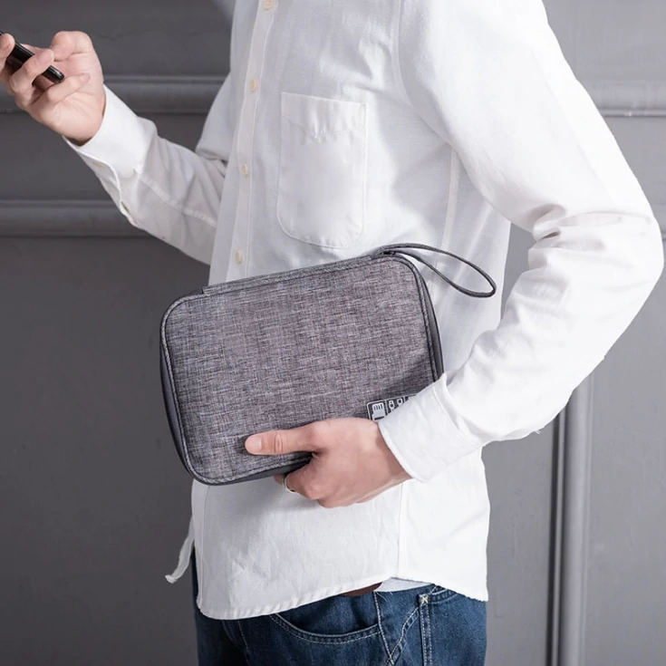 Travel Digital Storage Bag | Portable Organizer Case for Headphones & Cables - Image 3