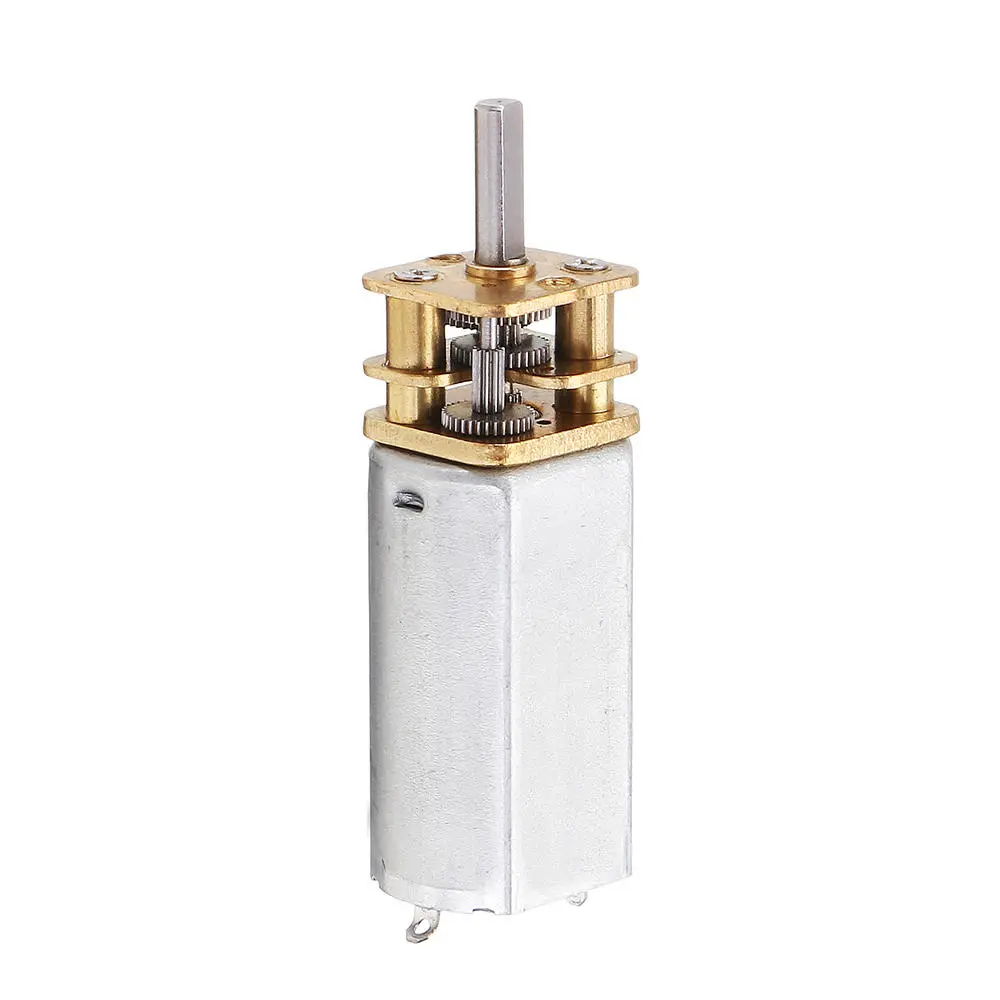 Machifit 6V 150RPM DC Gear Motor - Metal Gearbox Speed Reduction | 13GA050 - Image 2