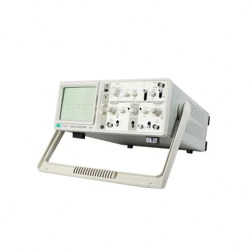 V-212A MCH Dual Channel 20MHz Oscilloscope | 110V/220V with Frequency Meter - Image 4