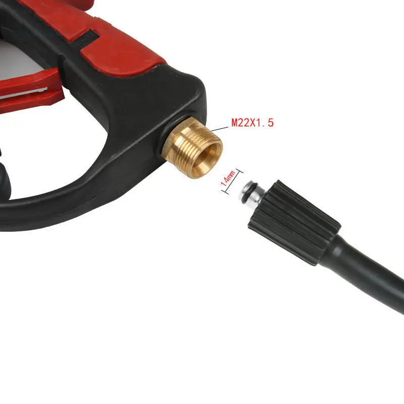 Drillpro 4000 PSI Pressure Washer Gun - 4 Quick-Connect Nozzle Tips & Jet Lance - Image 3