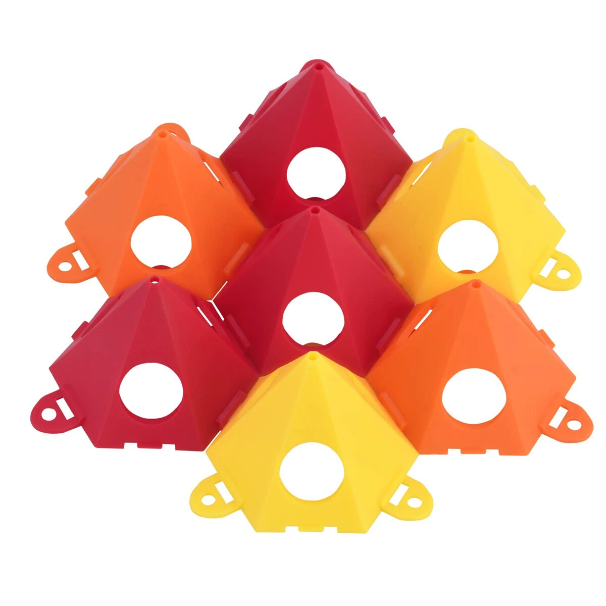 10pcs Portable Woodworking Paint Triangle Stand - Carpenter Lift Pads & Feet Tool Accessories - Image 2