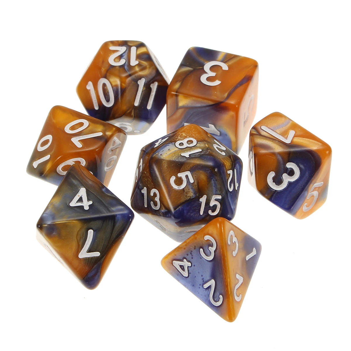 42-Piece Polyhedral Dice Set for D&D & RPG | 7-Die Multisided Role Playing Games - Image 5