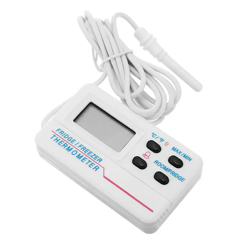 Digital Fridge Thermometer with Alarm - Wireless Sensor for Refrigerator/Freezer - Image 2
