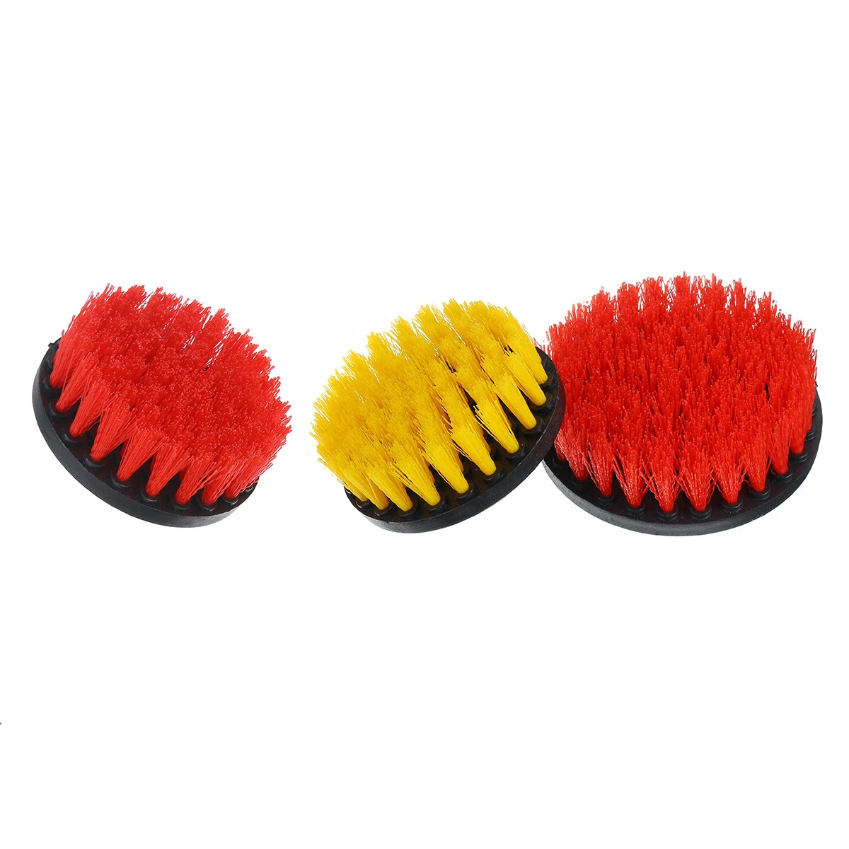 Drill Scrubber Brush Kit - 16Pc Set for Bathroom Tile Grout & Tub Cleaning - Image 2