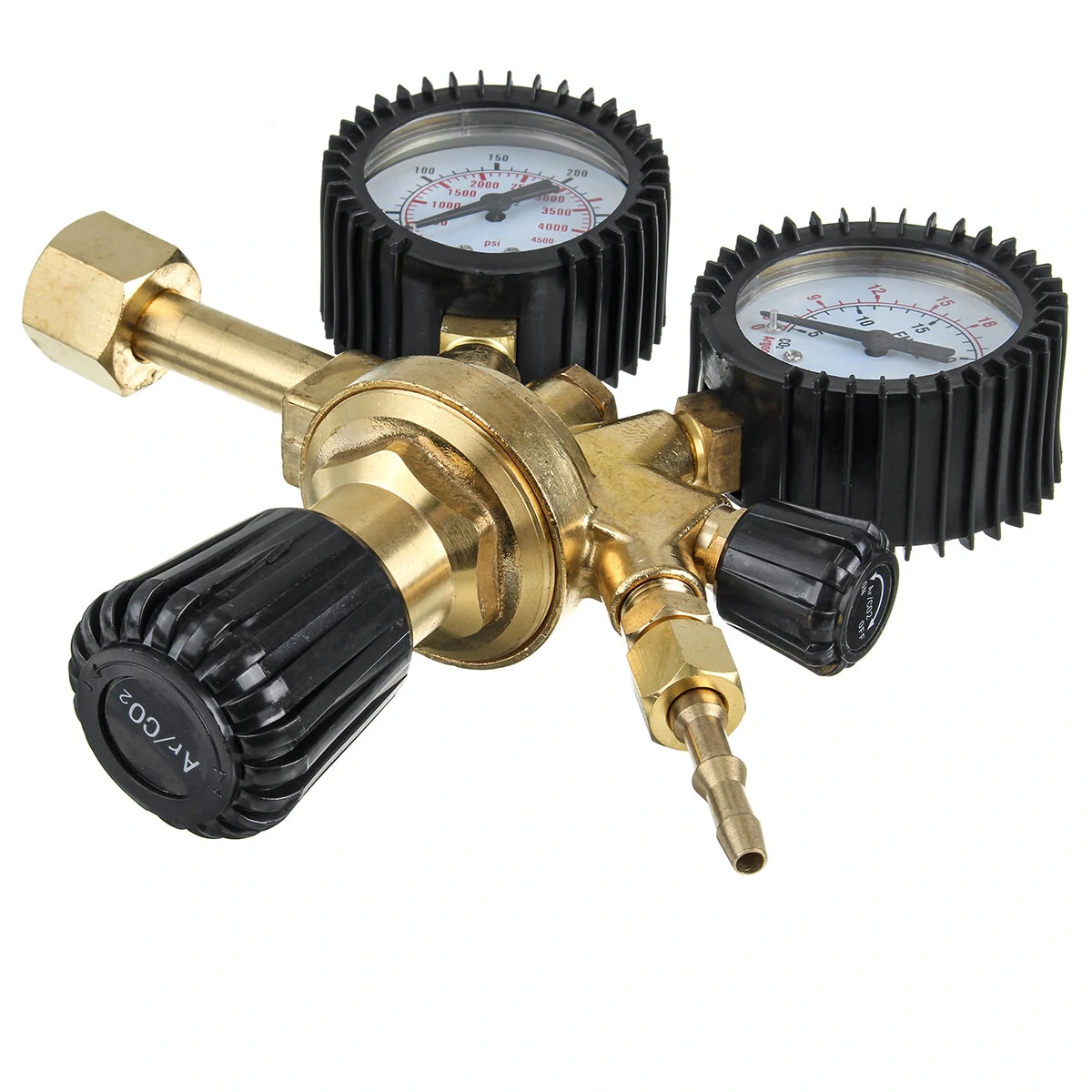 CO2 Argon Regulator - 2 Gauge 200 BAR Welding Gas Reducer for MIG Welder Bottle - Image 4