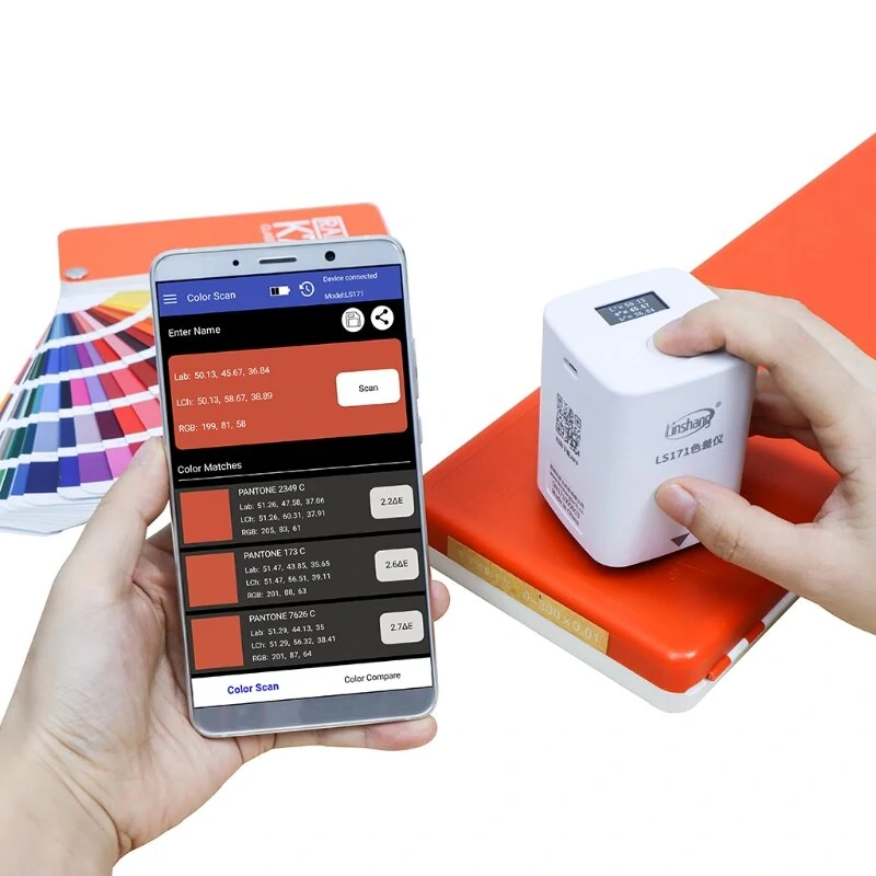 LS171 Portable Colorimeter | Digital LAB Color Meter with 8mm Analyzer & Screen - Image 3