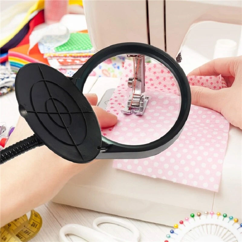 PD-4S USB Magnifier Lamp - 8x Magnifying Glass with 38 LED Lights for PCB Inspection & Reading - Image 3