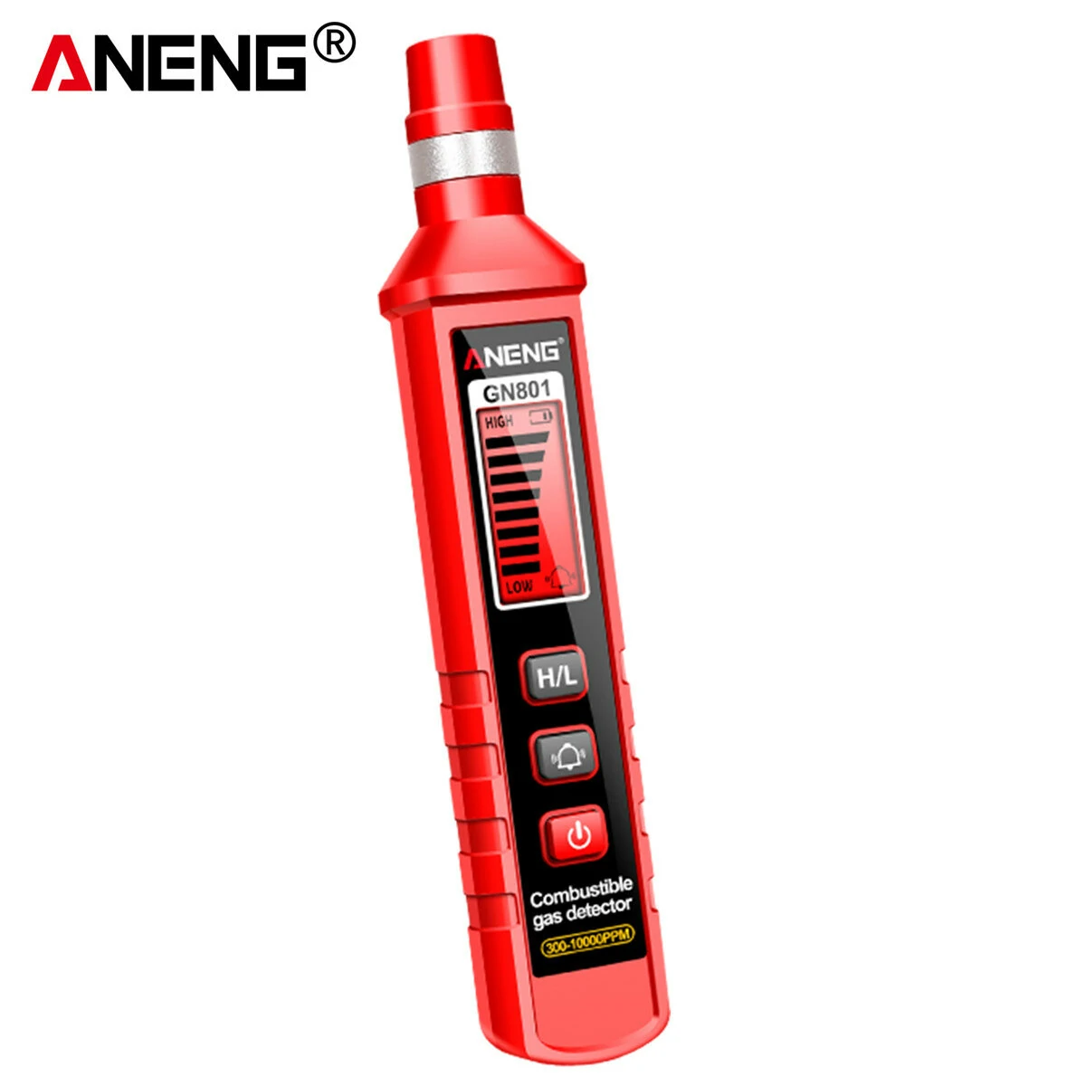 ANENG GN801 Gas Detector - 300-10,000 ppm Range | Quick Response & Dual Sensitivity - Image 3