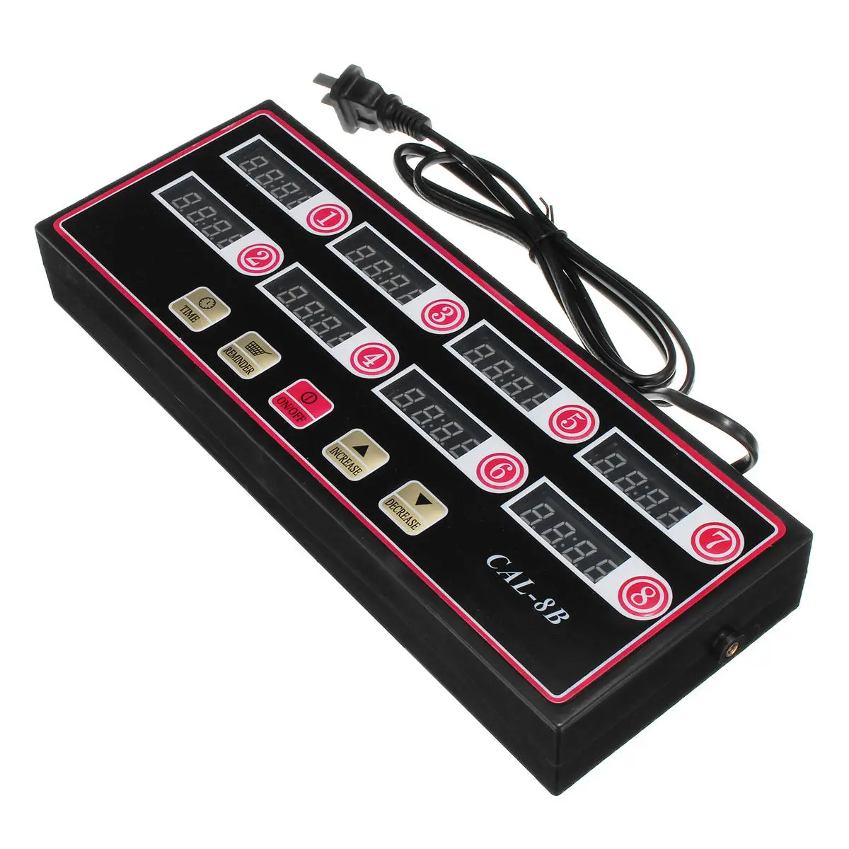 8 Channel Digital Timer - Commercial Burger Basket Shaker - Restaurant Kitchen - Image 2