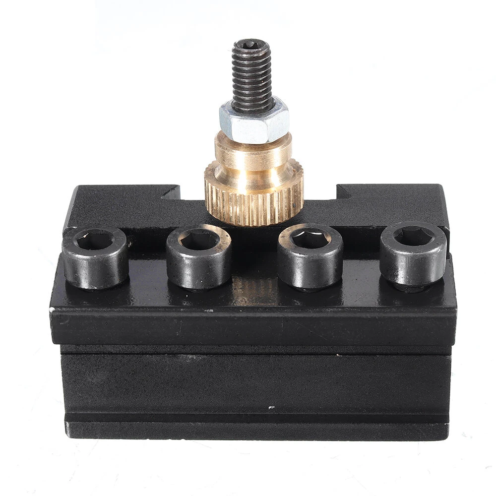Quick Change Tool Post Holder - 1/2 Inch Capacity for Cut-Off Blades | Metal Working - Image 2