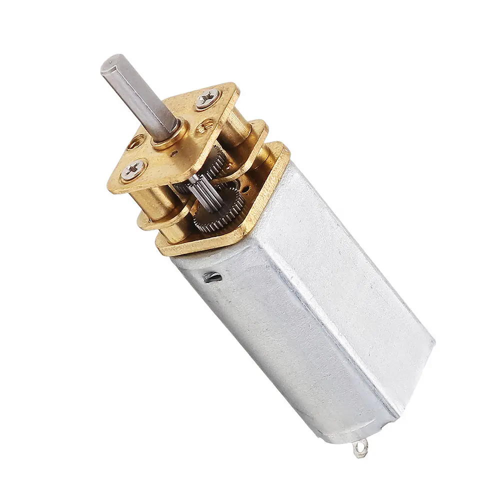 Machifit 6V 150RPM DC Gear Motor - Metal Gearbox Speed Reduction | 13GA050 - Image 3