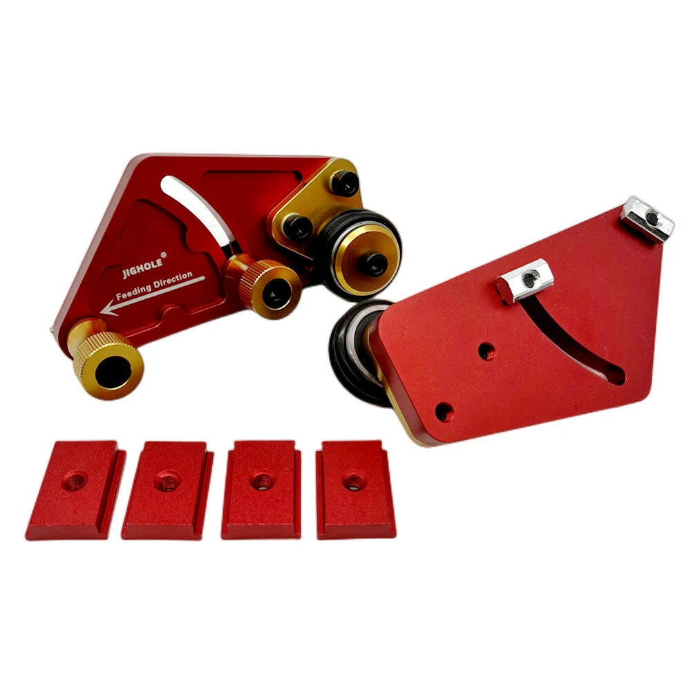 Feather Loc Board Table Saw Roller Feeder | Aluminum Alloy Upgraded Bearing | Woodworking Safety Tool - Image 4