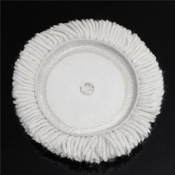 Wool Polishing Pad - 5 Inch 125mm Buffing Pad for Polisher - Image 4