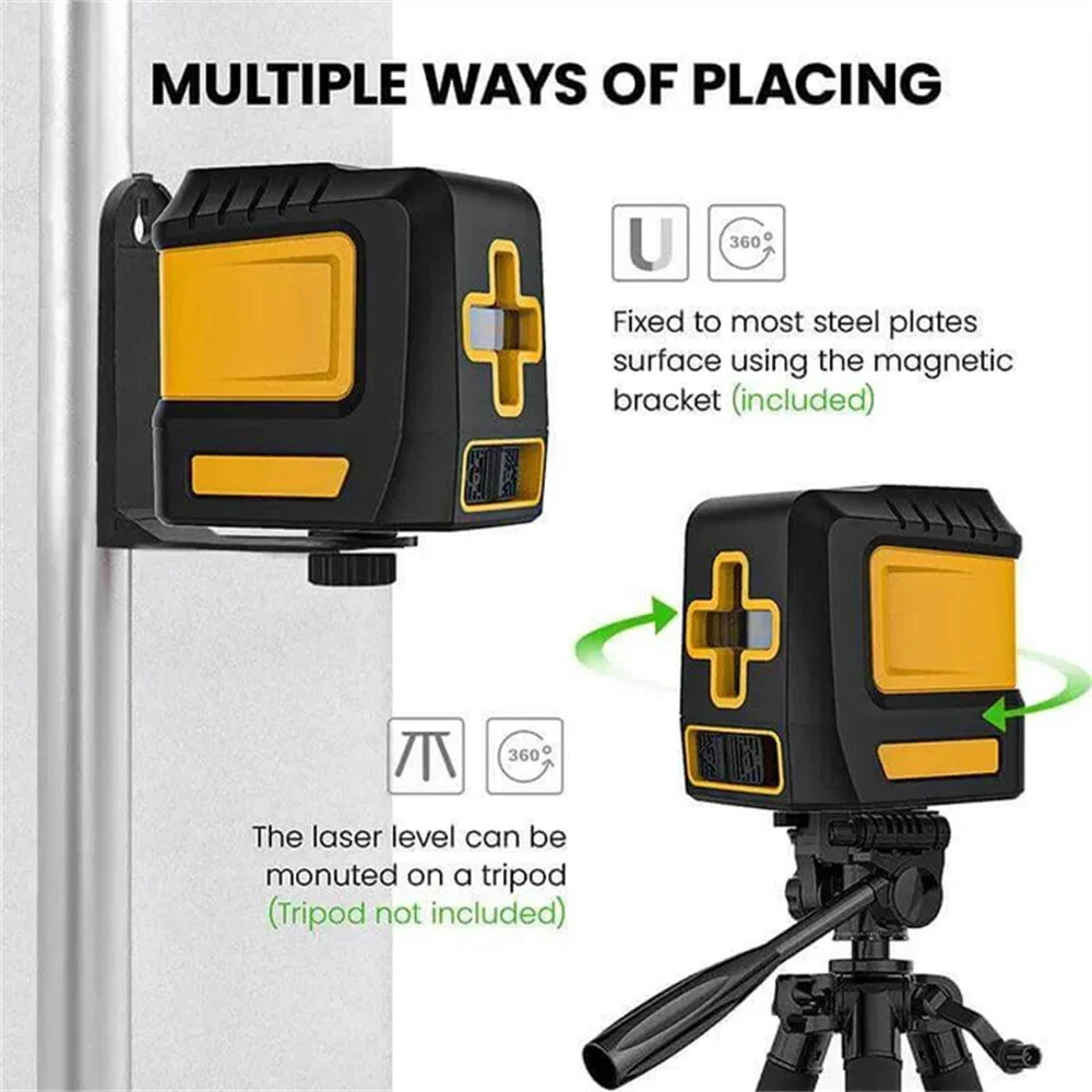 KAIWEETS T03 Green Laser Level | Self-Leveling Cross Line | IP54 Waterproof - Image 3