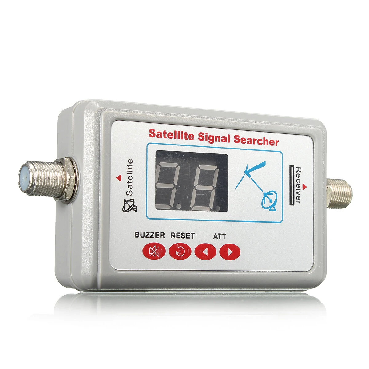 SF-95DL Satellite Finder Meter - LCD DVB-S Digital TV Antenna Signal Tester - Image 5