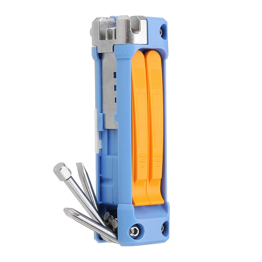 Multifunctional Bicycle Tire Repair Tool - Portable Combination Wrench for Fix & Maintenance - Image 4