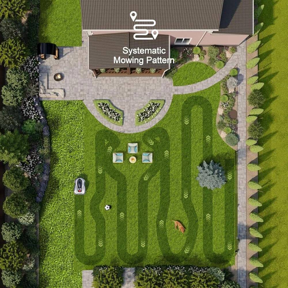 N2000 Robot Lawn Mower - RTK GPS & AI Vision Mapping, No Wire, 6000m² - Image 5