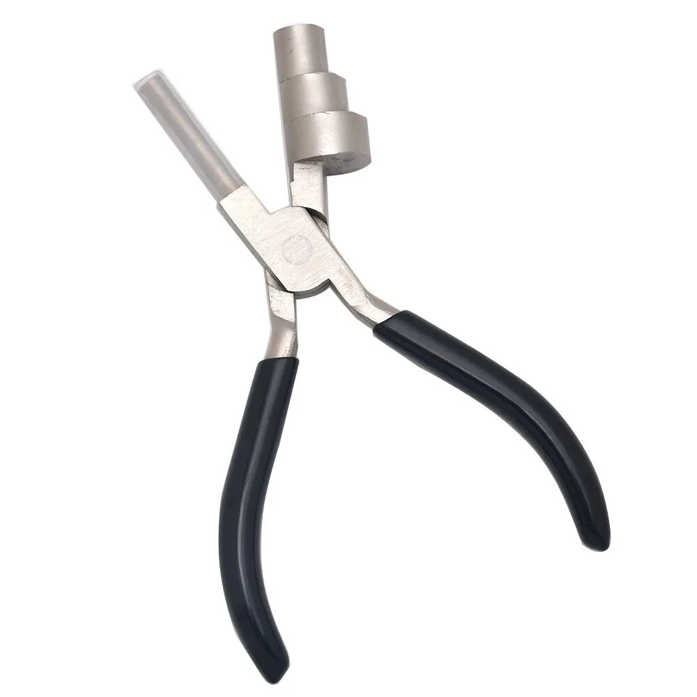 Stainless Steel Triple Barrel Wire Bending Pliers - 6 Jewelry Making Tool - Image 3