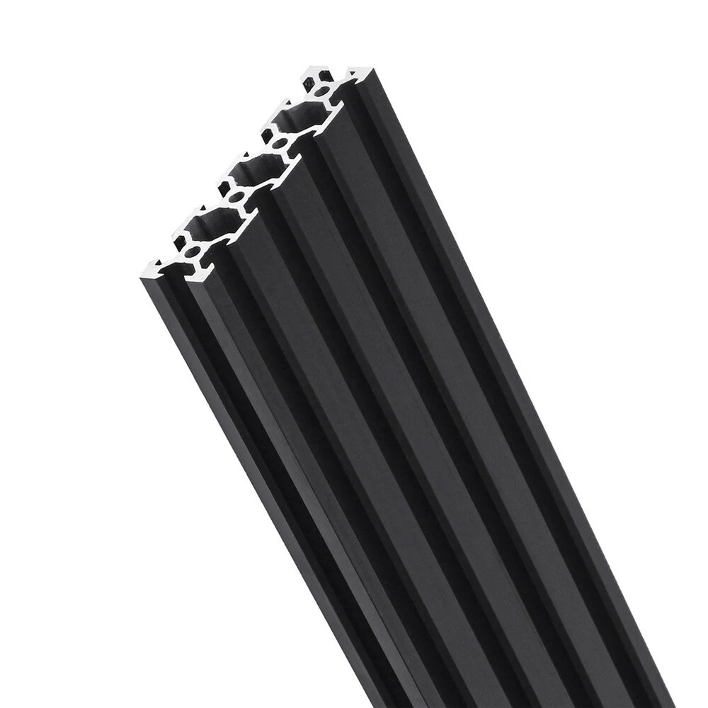 Machifit 2080 V-Slot Aluminum Profile Extrusion - 200-1000mm Black Frame for CNC & DIY - Image 4