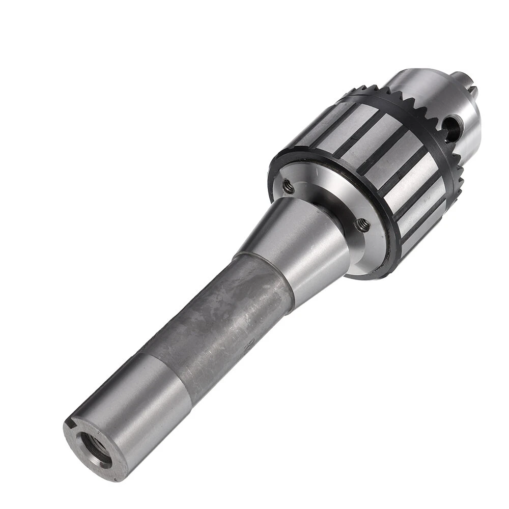 R8 B16 Heavy Duty Lathe Drill Chuck - 13mm Capacity with R8 Shank & Key - Image 2
