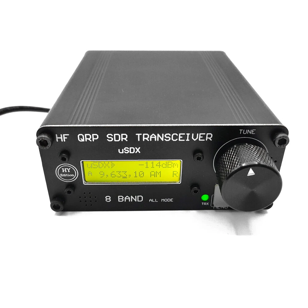 Portable uSDX 8 Band SDR Transceiver | USB LSB CW AM FM | HF SSB QRP with Battery - Image 4