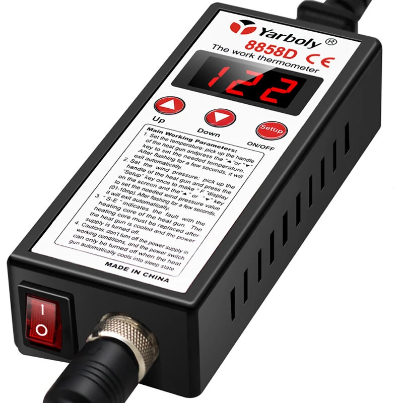 Yarboly 8858D Hot Air Gun Bework Station | SMD SMT Soldering & Welding Repair Tool - Image 4
