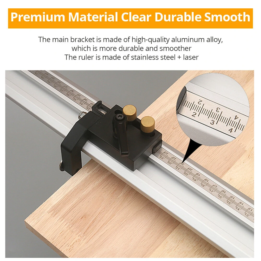 Wnew Precision Guide Rail Limit Cutting Tool | Robust & Versatile for Woodworking | For Makita & Festool - Image 4