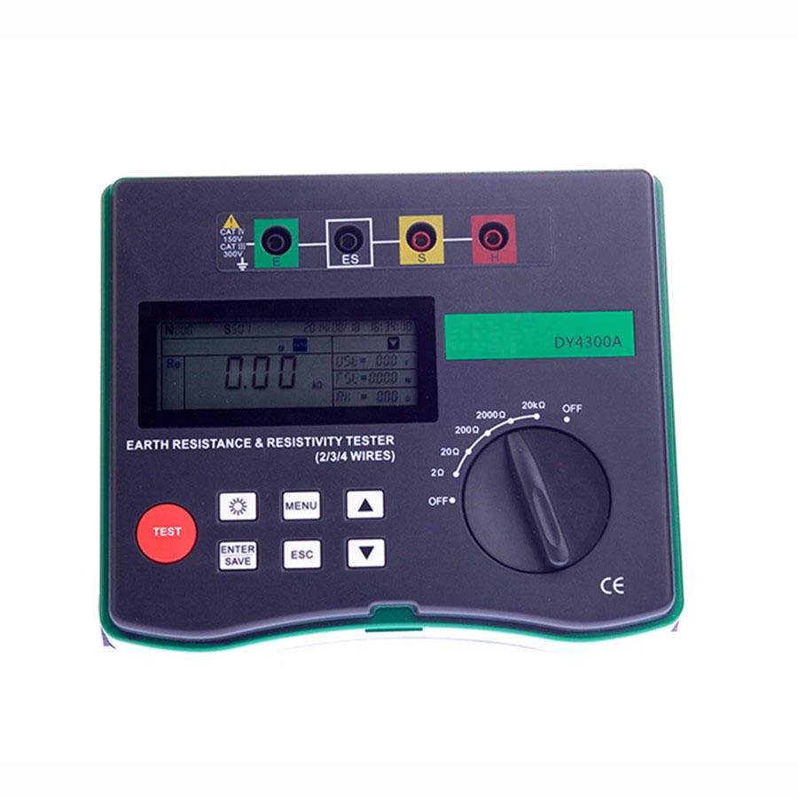 DUOYI DY4300A Digital Earth Resistance Tester | 0.001Ω-200KΩ | 4 Frequencies - Image 2