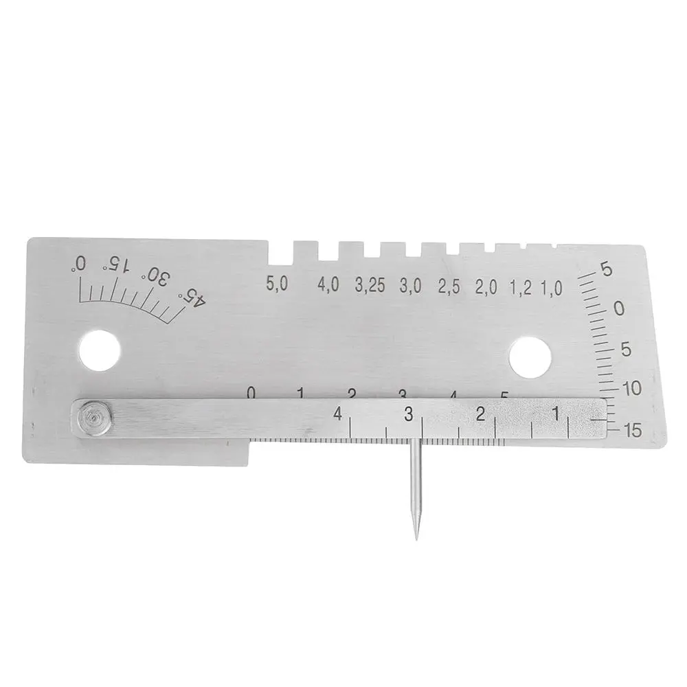 Machifit 45 Degree Weld Gauge - Welder Seam Inspection & Measuring Ruler Tool - Image 3