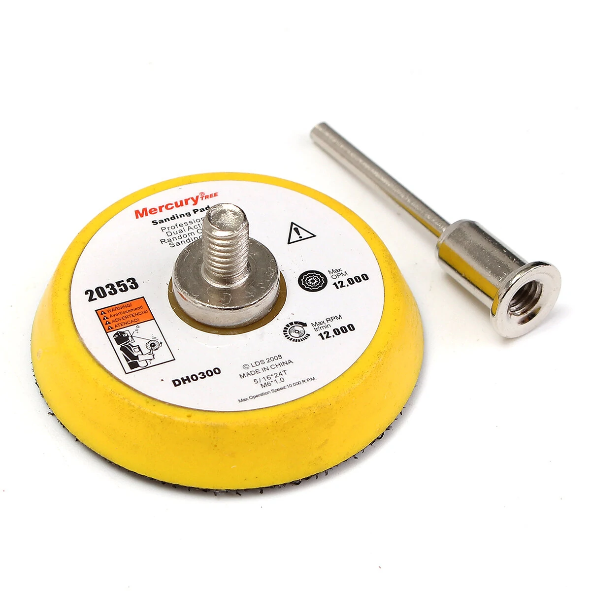 50mm 60pc Hook Loop Sanding Pad Discs | 100-2000 Grit | 3mm Shank - Image 4