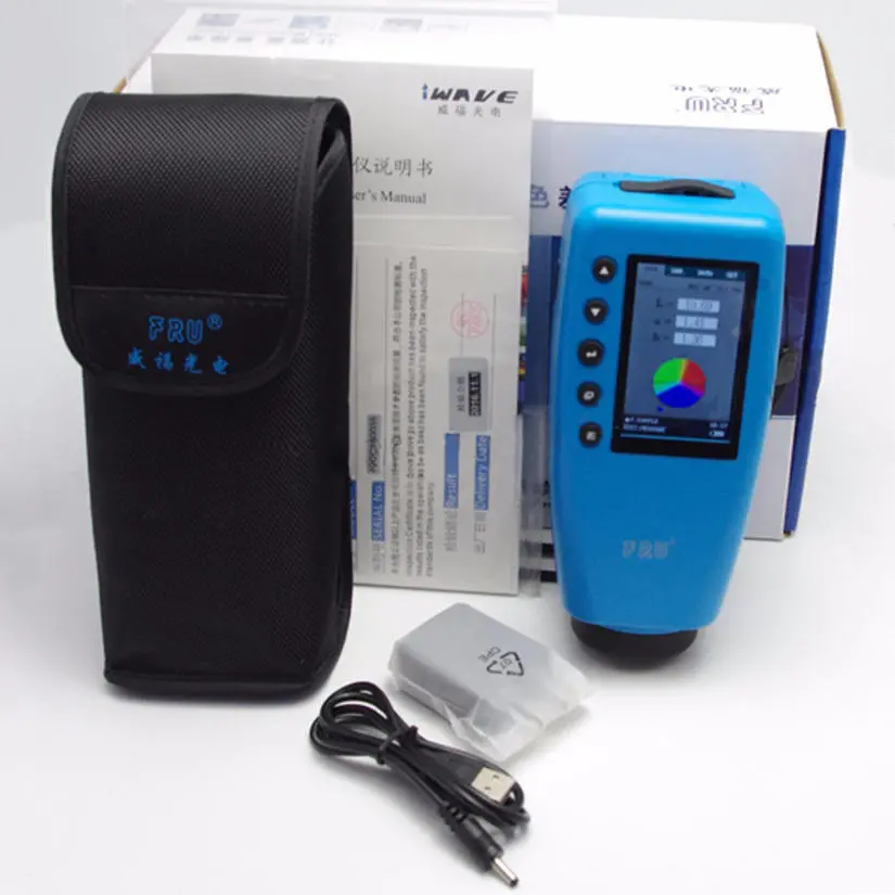 WR-10QC Digital Colorimeter | Precise Color Analyzer & Difference Meter Tester - Image 2