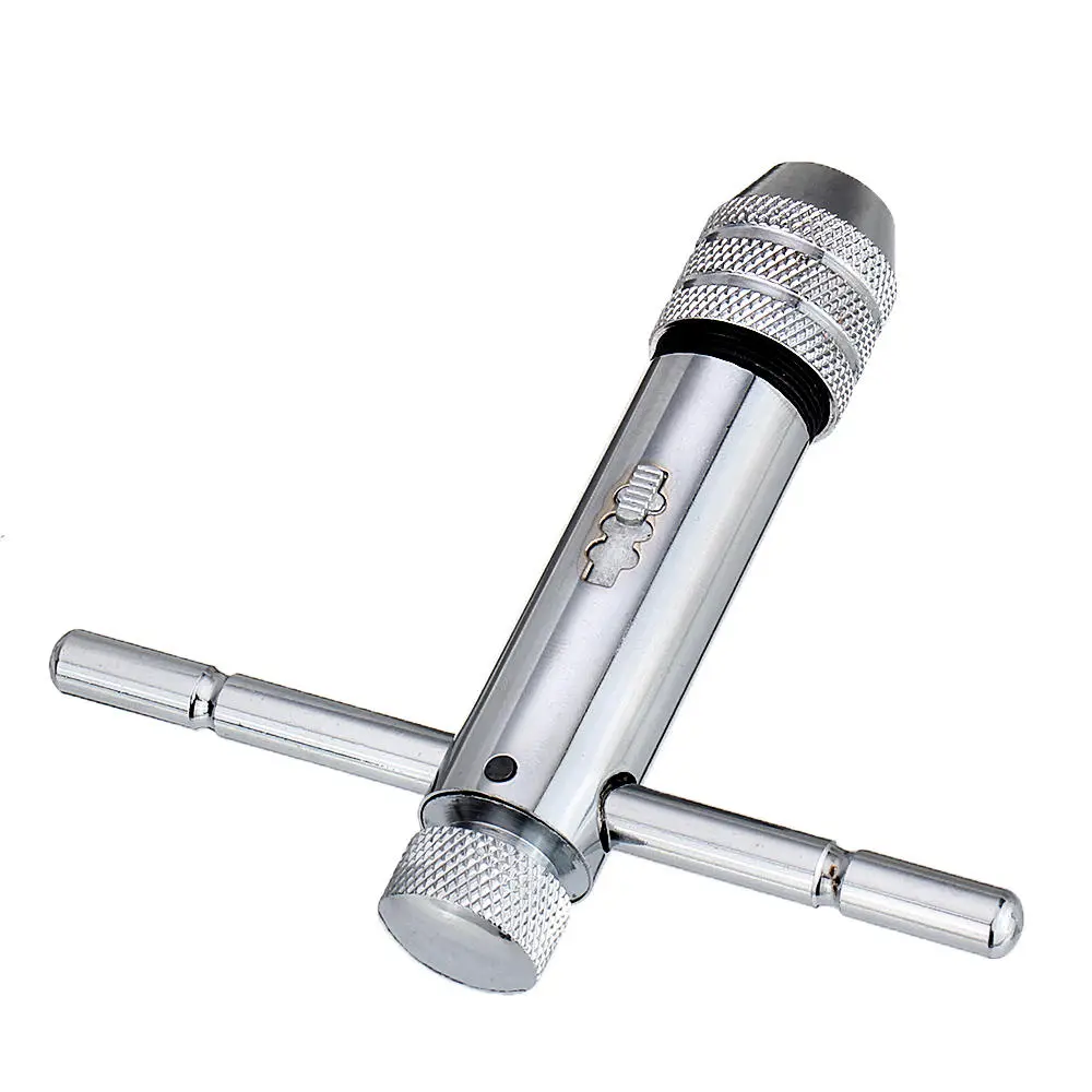 Drillpro T-Handle Tap Wrench | Adjustable M3-M12 | Standard & Extended Length - Image 2