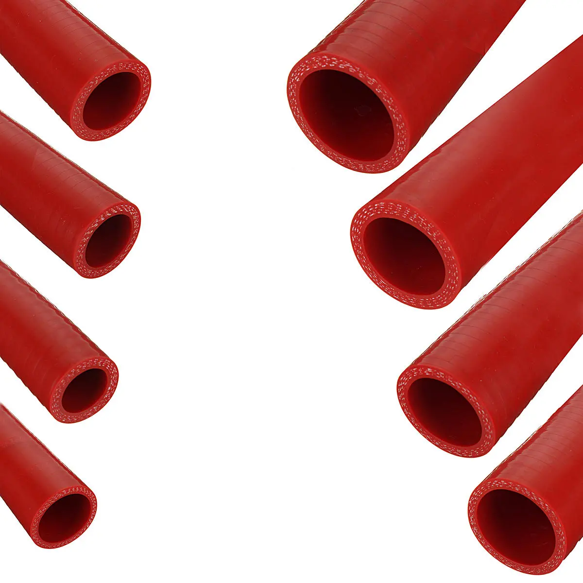 6.5-13mm Red Silicone Vacuum Hose | 120 Degree 150mm Turbo Coolant Tube - Image 5