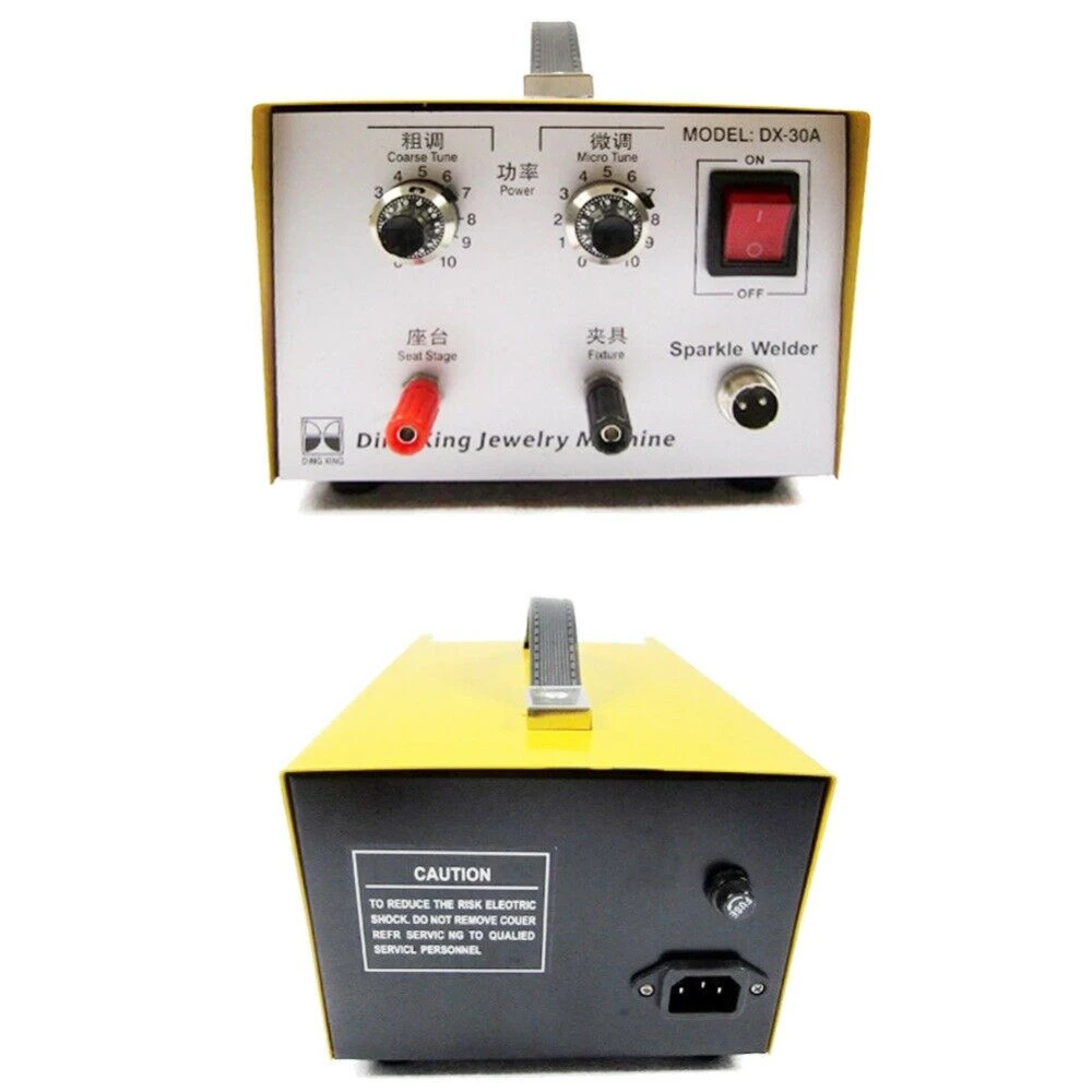 Gold Silver Jewelry Spot Welder - 30A Hand Held Pulse Welding Machine | Jewelry Processing Tools - Image 5