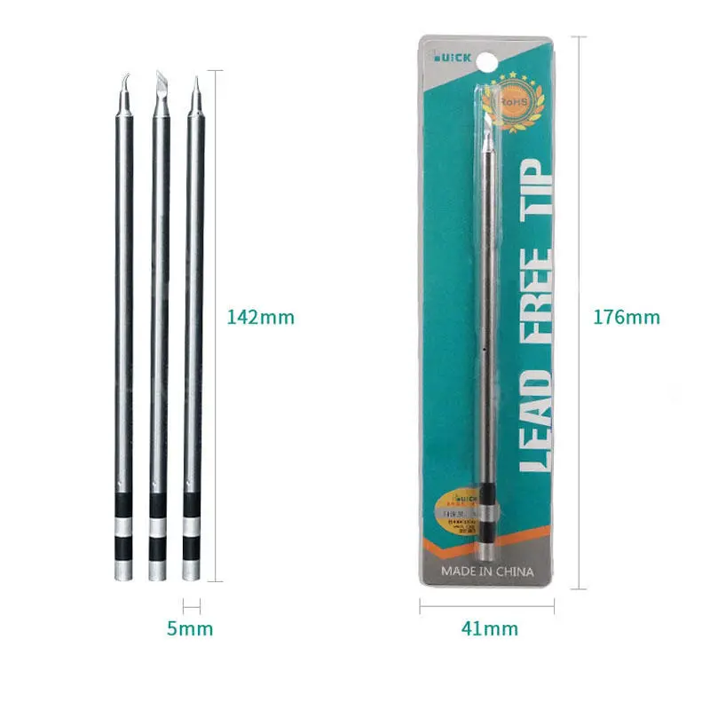QUICK TS1200A Lead-Free Soldering Iron Kit with Tips & Handle | Welding Pen - Image 5