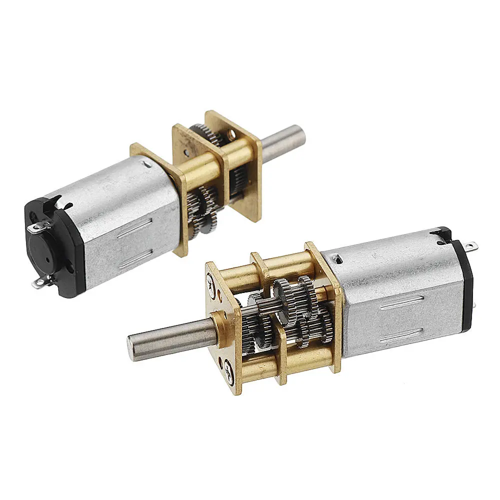 Chihai CHF-GM12-N20VA DC Gear Motor - 6/12V 8/15 RPM Permanent Magnet - Image 3