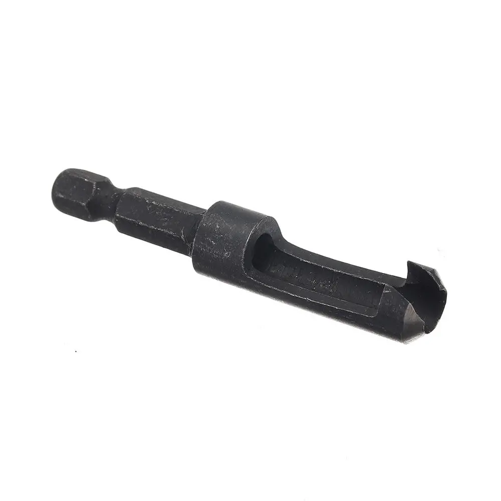 Drillpro 4pc Hex Shank Tenon Plug Cutter Set - 6/10/13/16mm | Woodworking Drill Bits - Image 5