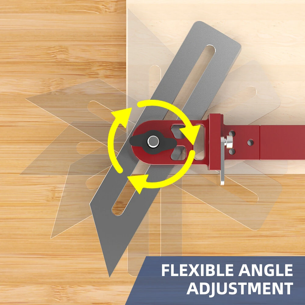 ENJOYWOOD LTG-002 Stair Tread Template Tool | Solid Stair Gauge & Layout Tool - Image 4