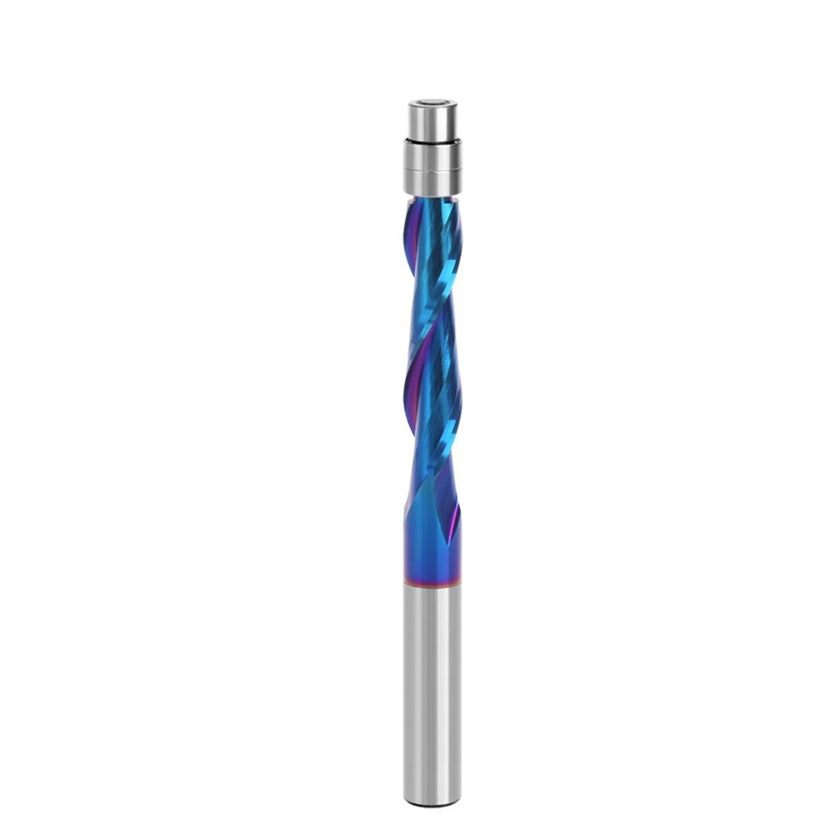 Premium Carbide Spiral Flush Trim Router Bit Set | 1/4 Inch Shank with Ball Bearings | High Durability Woodworking Tool - Image 2