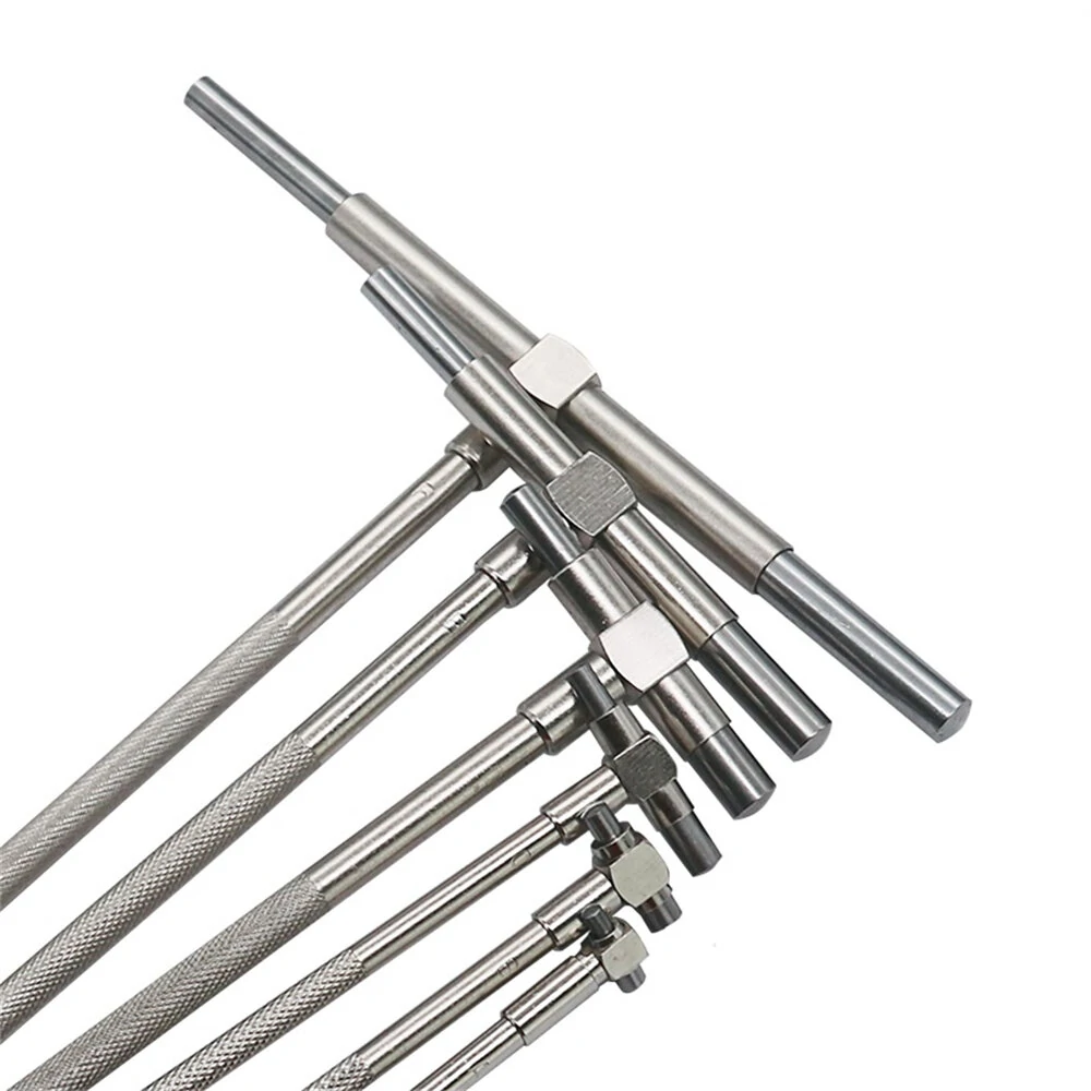 Telescopic Bore Gauge Set 6PCS 8-150mm | Internal T-Bore Hole Micrometer - Image 2