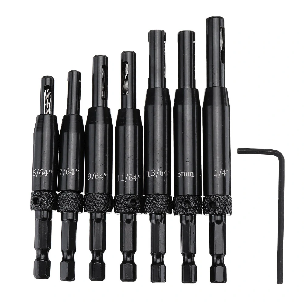 Drillpro Self Centering Door Hinge Drill Bit | Woodworking Reaming Tool - Image 2