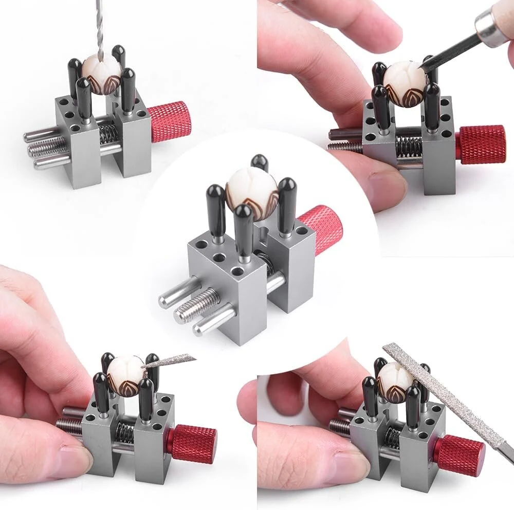 High Precision Mini Vise - Adjustable to 1.18 Inch | For Model Hobby & Jewelry - Image 2