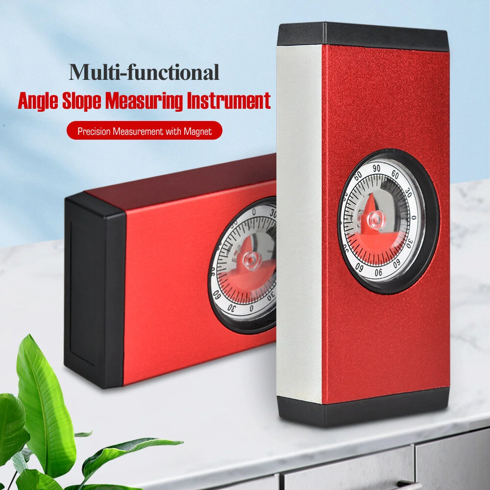 PrecisionPro Aluminum Mini Angle Inclinometer | High-Accuracy Slope Level for Tiling & Masonry - Image 2