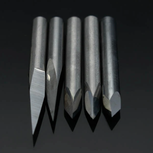 5pcs Tungsten Steel Engraving Bits | 3.175mm Shank 0.1mm Tip | 15-60 Degree CNC PCB Tool - Image 5
