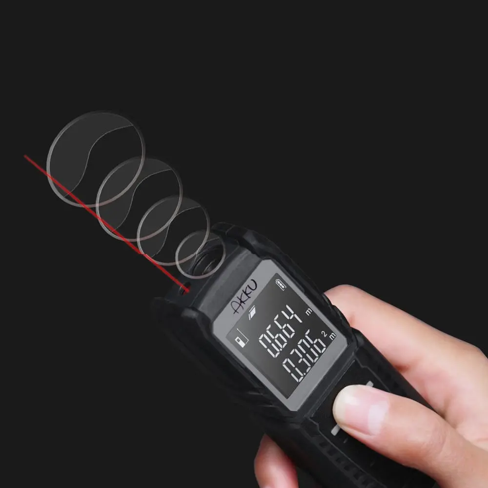 AKKU AK302 50M Laser Rangefinder | 0.2S Quick Measurement & HD Screen - Image 4