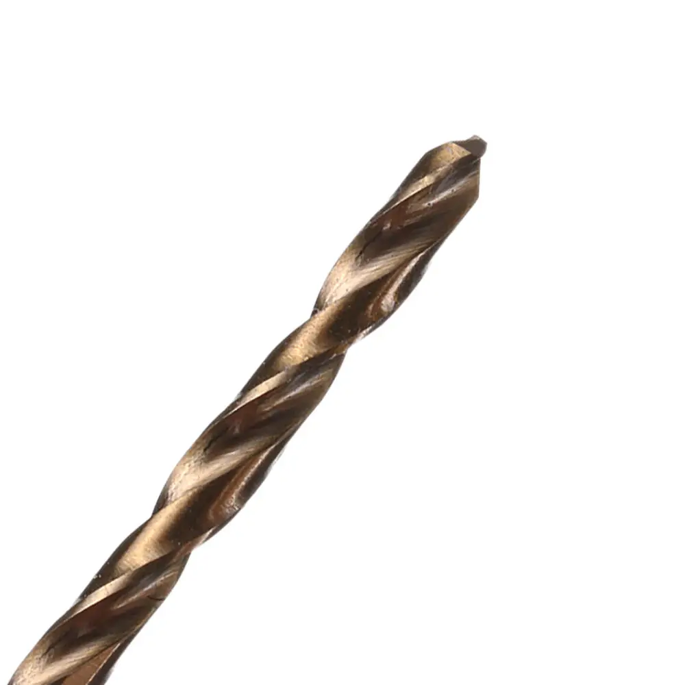 Drillpro 10pc HSS M35 Cobalt Twist Drill Bits - 1/1.5/2/2.5/3mm - High Speed Steel - Precision Drill Set - Image 4