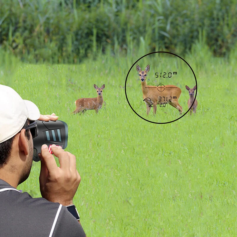 DTAPE DT600 Laser Rangefinder | 600M Range & 6X Magnification for Golf - Image 5