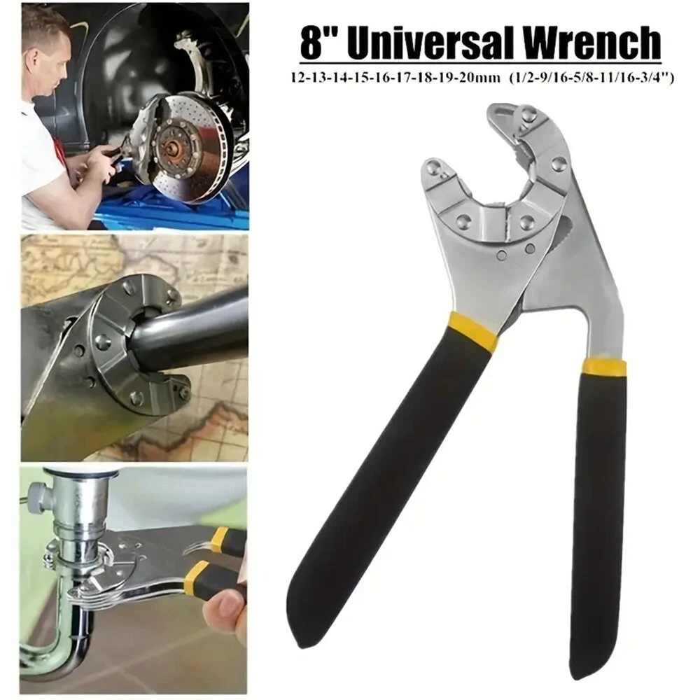 Open Magic Manual Wrench - 8-Inch Hexagonal Tool - High-Quality Steel & Ergonomic Design - Image 3